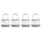 Master Lock Master Lock Magnum 1-3/4 in. W Stainless Steel Ball Bearing Locking Weather-Resistant Padlock, PK4 M1XQHC - alternate 1
